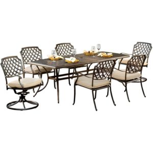 Agio Harrison Cast Aluminum Dining Set