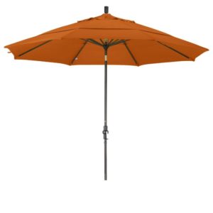 California Umbrella 11' Double Wind Vent Market Umbrella