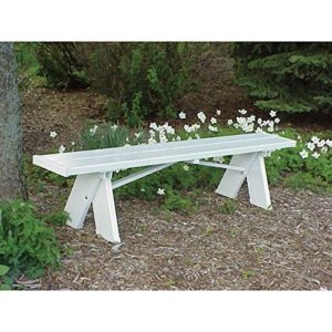 Dura-Trel Selena 6' Backless Vinyl Bench