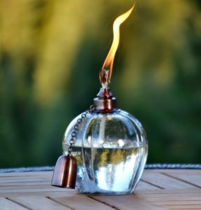 H Potter Patio Garden Table Top Deck Torch