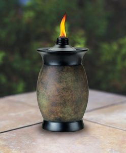 TIKI Brand 64-inch Resin Jar Torch Tabletop