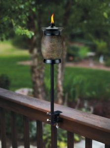 TIKI Brand 64-inch Resin Jar Torch 4-in-1