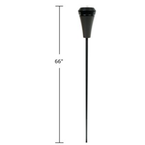 TIKI Brand 66-inch Island King Large Flame Torch Dimensions