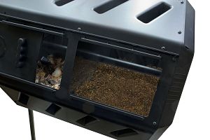 Dual Chamber Compost Tumbler by YIMBY
