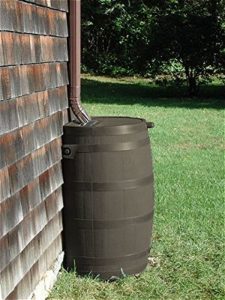 RTS Brown Rain Barrel