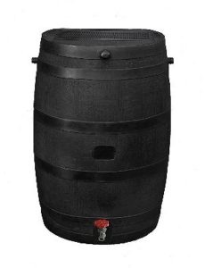 RTS Home Accents Black Eco Barrel