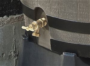 RTS Rain Barrel Brass Spigot