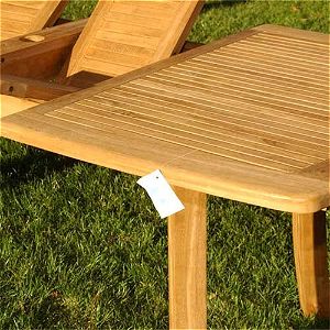 Bayview Patio Table Leaf Detail