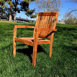 Bayview Patio Teak Arm Chair