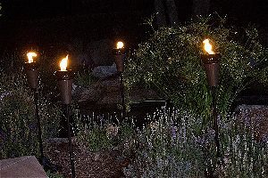 Island King Metal Tiki Torches