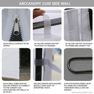 AbcCanopy Side Wall Information