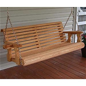 Cafe 5' Porch Swing, the Best Amish Porch Swings available