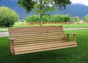 Kilmer Creek 5' Natural Cedar Amish Porch Swing
