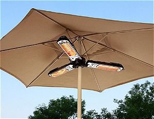 AZ Patio Heater Electric Umbrella Heater, the Best Umbrella Patio Heater Available
