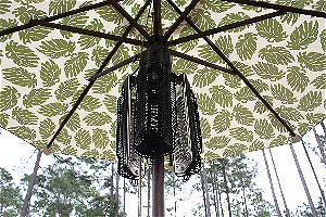 Fire Sense Infrared Umbrella Heater Closed