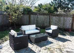Outsunny Cushioned Outdoor Set on the Patio