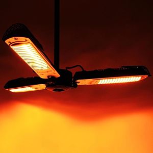 Yescom Umbrella Heater Mounted with Pole from Ceiling