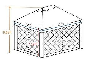Abba Patio Soft Top Gazebo DimensionsAbba Patio Soft Top Gazebo Dimensions