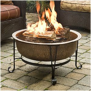 CobraCo FTCOPVINT-C Copper Fire Bowl