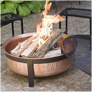 CobraCo SH101 Hand Hammered Copper Fire Bowl