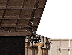 MIDI Storage Shed Hinge DetailMIDI Storage Shed Hinge Detail