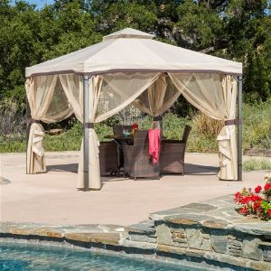 Sonoma Outdoor Iron Soft Top Gazebo