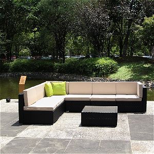 U-max Patio Sectional Furniture Set