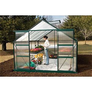 Working in the FarmTek Estate Hobby Greenhouse