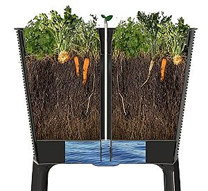 Easy Grow Garden Bed Cross Section