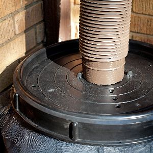 Great American Rain Barrel Diverter Connection