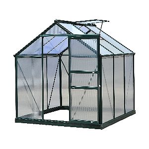 Outsunny Polycarbonate Portable Walk-In Garden Greenhouse