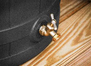 Spigot of Rain Wizard in Black