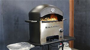 Blackstone Outdoor Pizza Oven in Action