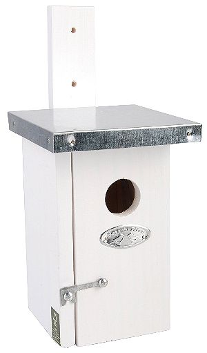 Esschert Design Wren Nesting Box - White