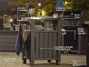 Keter Unity, the Best Outdoor Prep Station