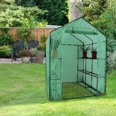 Ohuhu Large Walk-in Plant Greenhouse, 3 Tiers 12 Shelves