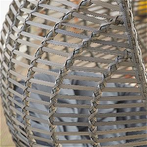 Island Bay Kambree Egg Chair Wicker Detail