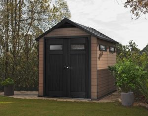 garden shed materials: wood vs. resin vs. metal