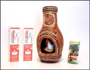 Redi Flame Clay Chiminea Kit