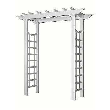 New England Arbors Westhaven Vinyl Arbor