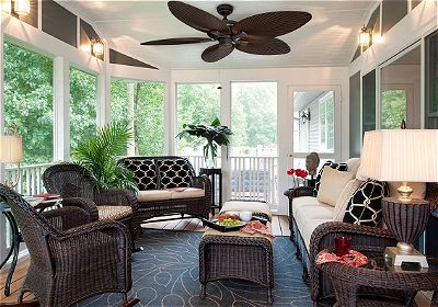 Honeywell Palm Island 52-Inch Tropical Ceiling Fan- Five Palm Leaf Blades