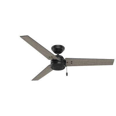 Hunter 59264 Cassius Matte Black Ceiling Fan- 52in