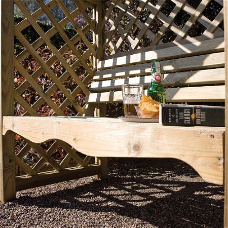 Bosmere Rowlinson Victoria Arbor with Bench