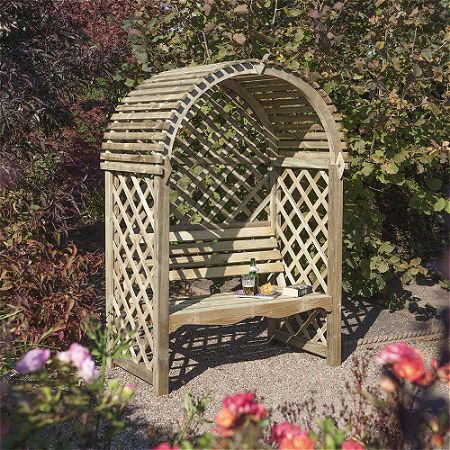 Bosmere Rowlinson Victoria Arbor with Seat
