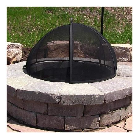 Patio Lawn Garden Fire Pit Spark, Outdoor Fireplace Replacement Screens