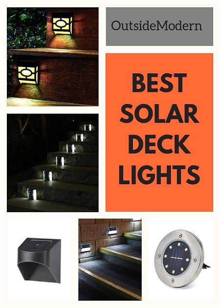 Make Your Deck Shine With The Best Solar Lights Outsidemodern Best Solar Deck Lights