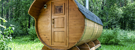 best barrel sauna